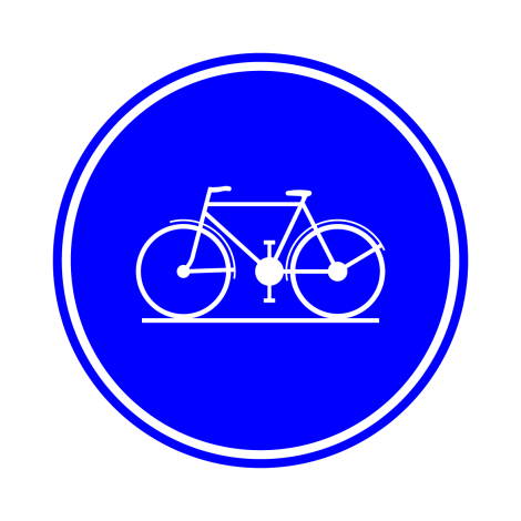 Verplicht fietspad